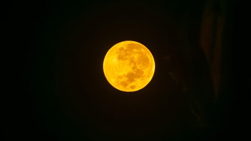 Eclipse lunar total pinta o céu de vermelho nesta terça; Lua de sangue.