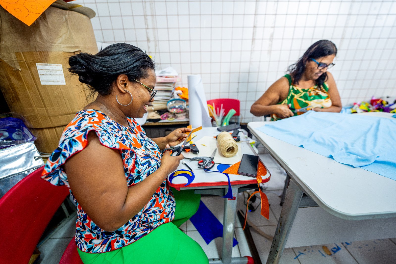 Criatividade e expectativa tomam conta de escolas de Camaçari nos preparativos para o desfile de 7 de Setembro